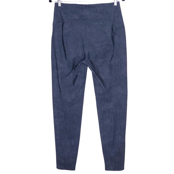 LULULEMON Here to There High Rise Pant Crosshatch Black Performance Women's 10 - Picture 2 of 8